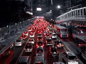 a piece of urban life portrait