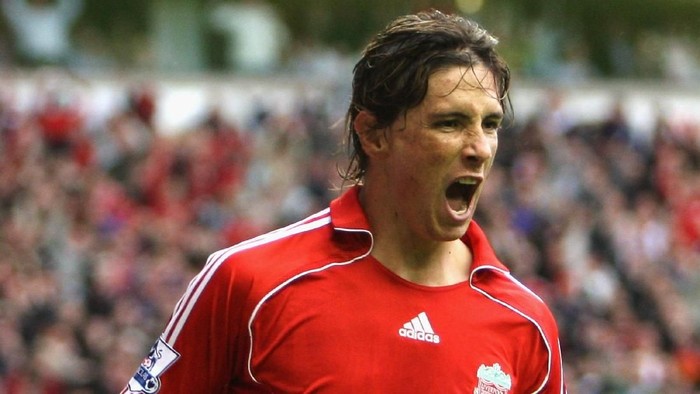 Starting XI Spanyol LIVERPOOL, UNITED KINGDOM - AUGUST 19: Fernando Torres of Liverpool celebrates scoring the opening goal during the Barclays Premier League match between Liverpool and Chelsea at Anfield on August 19, 2007 in Liverpool, England. (Photo by Phil Cole/Getty Images)