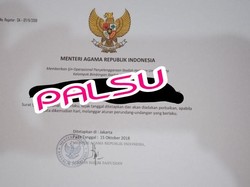 Viral Bukti Izin untuk Kelompok Bimbingan Haji, Begini Faktanya