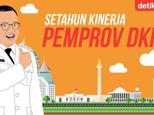 Setahun Menata DKI, Ini yang Dilakukan Anies Baswedan Setahun Menata DKI, Ini yang Dilakukan Anies Baswedan