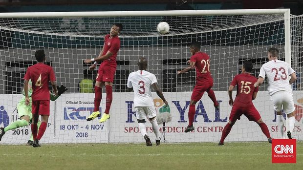 Permainan Timnas Indonesia menurun di babak kedua melawan Hong Kong.