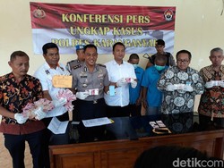 Dalam Sebulan Polisi Amankan 1.000 Lembar Uang Palsu di Karanganyar