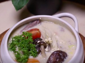 Resep Sup Susu Kedelai, Cara Enak Makan Susu