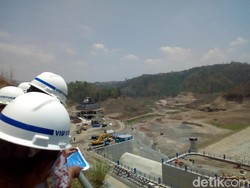 Pembangunan Bendungan Logung Selesai Awal November