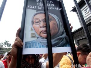 Masa Penahanan Ratna Sarumpaet Diperpanjang hingga 1 Februari