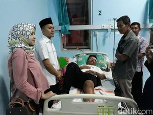 Kunjungi Biker Tertimpa Banner di Probolinggo, Ini Kata Caleg DPR RI