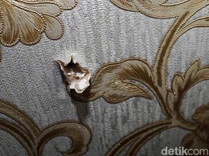 Labfor Periksa Peluru Nyasar di Ruang Anggota F-PD DPR Labfor Periksa Peluru Nyasar di Ruang Anggota F-PD DPR