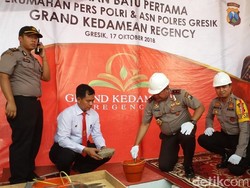 300 Rumah Subsidi untuk Polisi Dibangun di Gresik