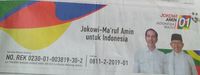 Bawaslu Duga Ada Pelanggaran Iklan Kampanye Jokowi-Ma'ruf di Koran