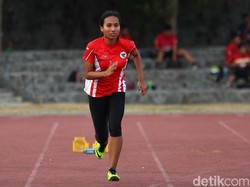 Sprinter Arianti Tak Sadari Buta Sebelah Mata
