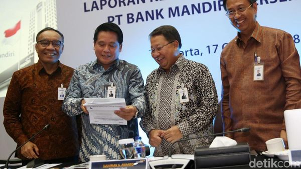 Laba Bersih Bank Mandiri Capai Rp 18 Triliun