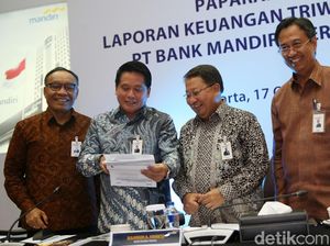 Laba Bersih Bank Mandiri Capai Rp 18 Triliun