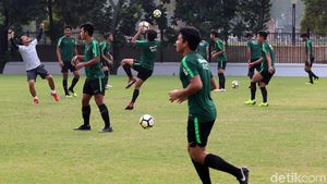 Intip Sesi Latihan Timnas U-19 Jelang Laga Pertama Piala Asia