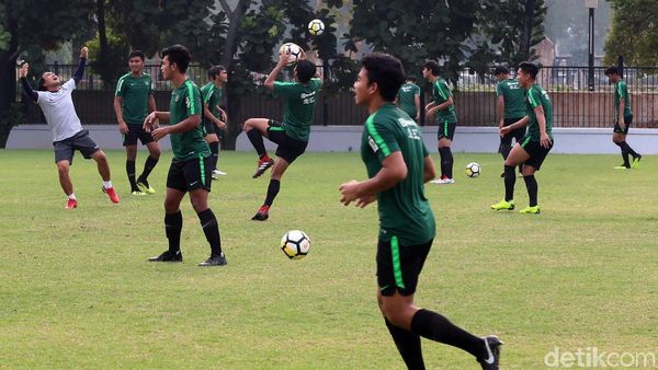 Intip Sesi Latihan Timnas U-19 Jelang Laga Pertama Piala Asia