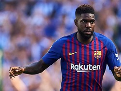 Maguire Sulit, MU Siap Tebus Umtiti dari Barcelona?