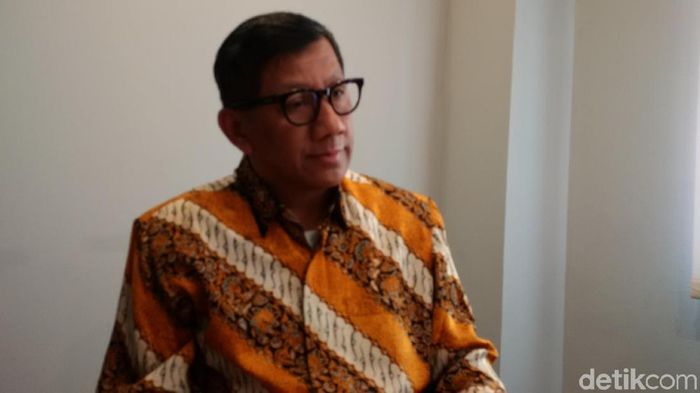 Komisaris PT PBB Kuswara S Taryono (Mochamad Solehudin/detikSport) Komisaris PT PBB Kuswara S Taryono (Mochamad Solehudin/detikSport)