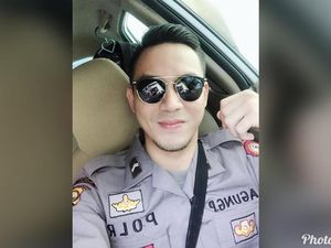 Manisnya Senyum Agoeng Pratama, Polisi Ganteng yang Ternyata Foodies