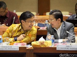 Bos Inalum hingga Freeport Hadiri Halalbihalal di Kantor Jonan