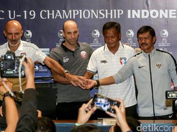 Dalam konferensi pers itu pelatih Timnas Indonesia U-19, Indra Sjafri mengungkapkan target Timnas Indonesia U-19 adalah lolos hingga semifinal Piala AFC U-19 2018.