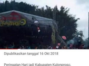 Insiden Bendera Cina di HUT Kulon Progo, Panitia Kecolongan? Insiden Bendera Cina di HUT Kulon Progo, Panitia Kecolongan?