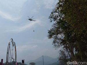 Luas Lahan Gunung Merbabu yang Terbakar Capai 300 Hektare