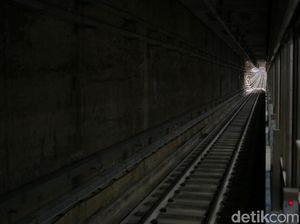 Hampir Rampung, Ini Stasiun Bawah Tanah MRT Jakarta di Senayan