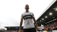 Aleksandar Mitrovic sempat gagal di Premier League bersama Newcastle United. Tapi bareng Fulham, Mitrovic bangkit untuk kemudian bikin lima gol sejauh ini. (David Klein/REUTERS)