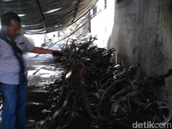52 Motor Pelajar SMKN 1 Terbakar, Polisi: Belum Ada Pemilik yang Datang