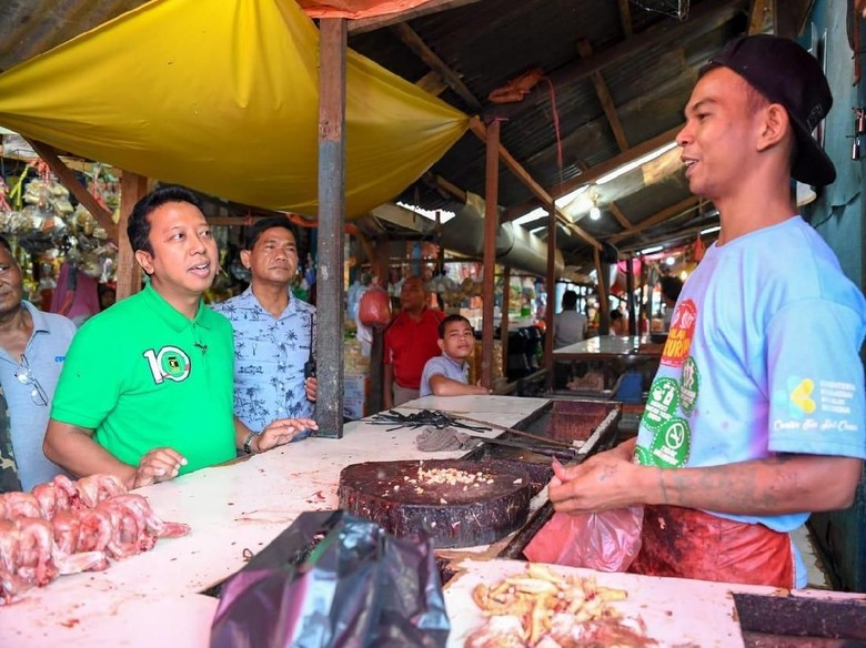 Pantau Harga Sembako di Pasar, Rommy: Harga-harga Stabil