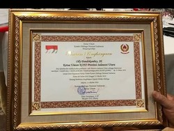 Gubernur Sulut Raih Penghargaan Karena Berhasil Bina Atlet