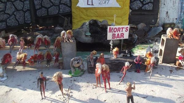 Foto: Pantai Barbie di Amerika Serikat