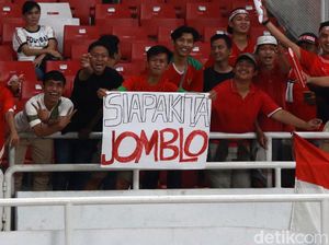 Poster Jomblo Dukung Timnas U-19 di GBK