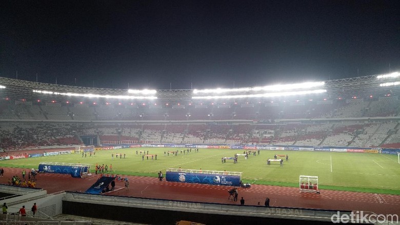 Hari Pertama Piala Asia U-19 di GBK Sepi Penonton Hari Pertama Piala Asia U-19 di GBK Sepi Penonton