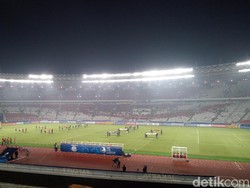 Hari Pertama Piala Asia U-19 di GBK Sepi Penonton