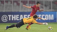 Egy Maulana Vikri berasal dari Medan dan diasah di SKO Ragunan. Kini, dia bergabung dengan tim Polandia, Lechia Gdansk. (Akbar Nugroho Gumay/ANTARA)