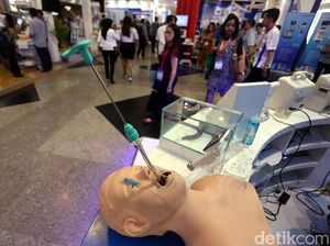 Foto: Mengintip Alat Kesehatan Mutakhir di Hospital Expo