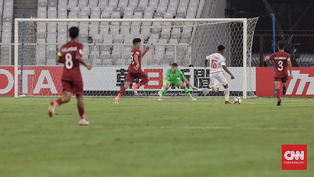 Uni Emirat Arab U-19 untuk sementara memuncaki klasemen Grup A Piala Asia U-19 2018.