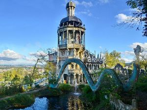 Foto: Serasa di Negeri Dongeng Saat Masuk Taman Unik Ini