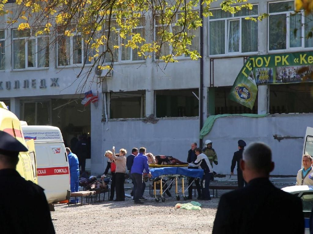 Penembakan di Kampus Crimea, 19 Orang Tewas Penembakan di Kampus Crimea, 19 Orang Tewas