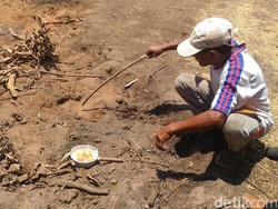 Fenomena Alam Tanah Mendidih Kejutkan Warga Sumenep
