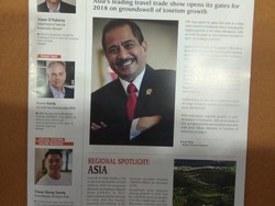 Menpar Jadi Primadona di ITB Asia News 2018