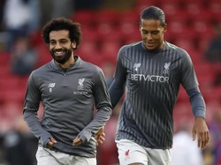 Salah dan Van Dijk Sudah Latihan