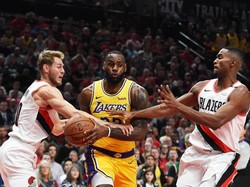 Debut LeBron Bersama Lakers Dirusak Blazers