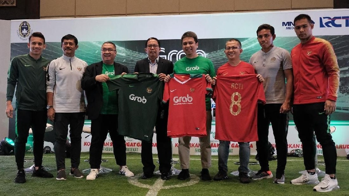 Timnas Indonesia menjalin kerja sama dengan Gran Indonesia. (Grab Indonesia)