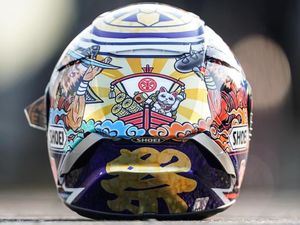 Helm Spesial Marquez di MotoGP Jepang, Persiapan Jadi Juara Dunia?