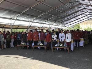 Jokowi Hadiri Temu Karya Nasional 2018 di GWK Bali
