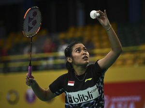 Pinggang Bermasalah, Gregoria Tak Akan Mundur Pinggang Bermasalah, Gregoria Tak Akan Mundur