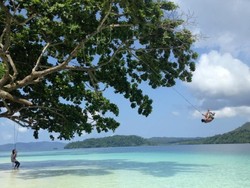 Tempat Ngopi Asyik di Raja Ampat, Ya Pantai Friwen