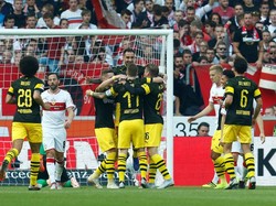 Hasil Stuttgart vs Borussia Dortmund: Die Borussen Pesta Gol