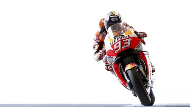Marc Marquez sudah meraih lima gelar juara dunia MotoGP, hanya tertinggal tiga gelar juara dari Giacomo Agostini sebagai peraih gelar juara MotoGP terbanyak.